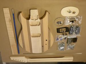 Image of GUITAR MAKING KIT (Pick up from class)